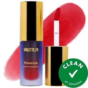 Violette FR Plume Lip Moisturizing Feather Matte Lip Whip in shade En Feu
